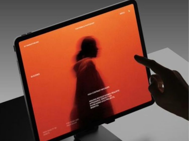 Dark Silhouette Device Mockups – Wannathis
